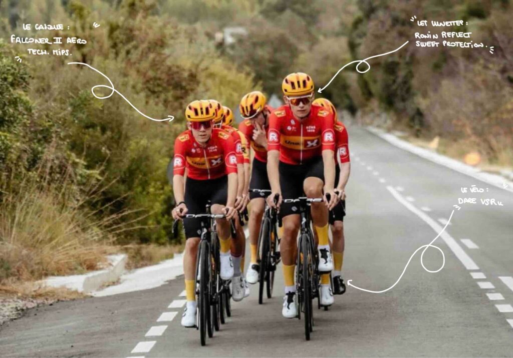 L’ÉQUIPEMENT DE L’ÉQUIPE UNO X MOBILITY SUR LE TOUR DE FRANCE 2024 2 L’ÉQUIPEMENT DE L’ÉQUIPE UNO X MOBILITY SUR LE TOUR DE FRANCE 2024